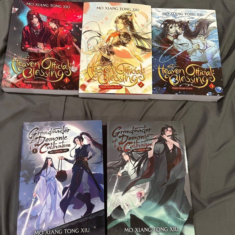 MXTX Heaven officials blessing + Headmaster of demonic cultivation books